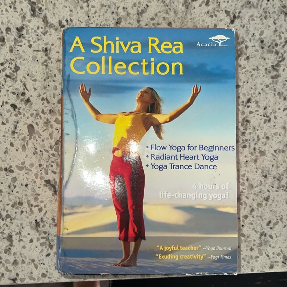 3 DVDs: The Shiva Rea Collection in DVD format!